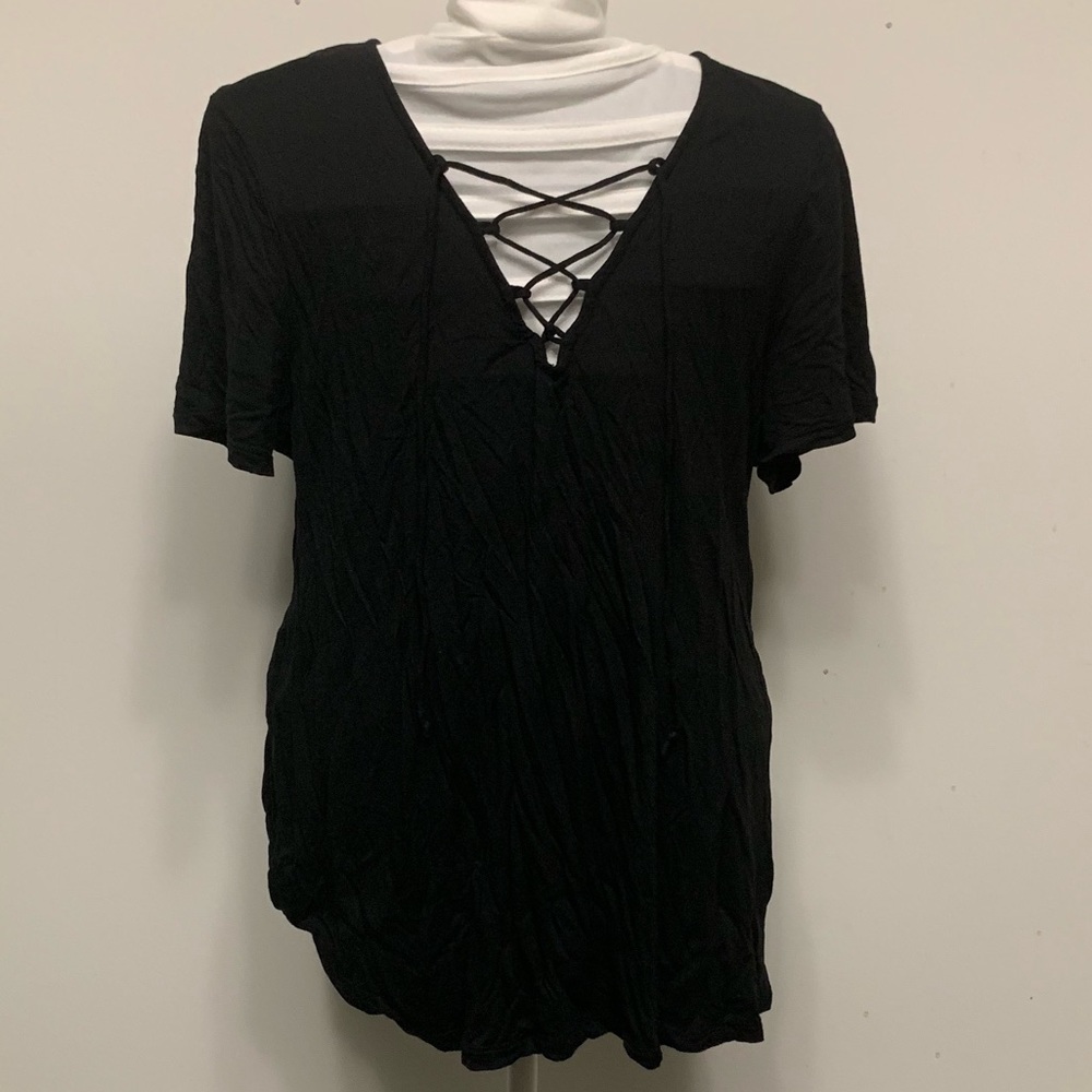 Old navy tie up T-shirt